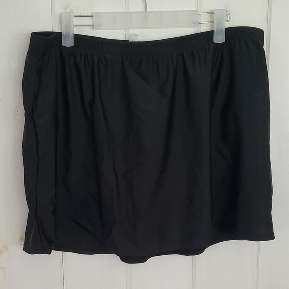 Daci Plus Size V Neck Tankini with Skirt Two Piece Bathing Suit Size 20W - Picture 13 of 16